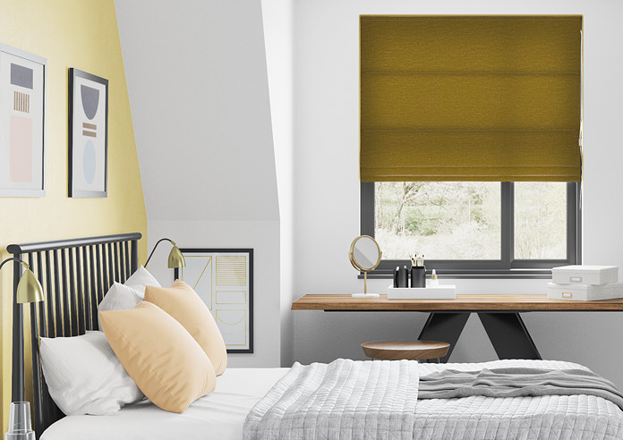 Maurice, Lime - Roman Blind - Image 3